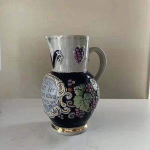 Vintage Salt-Glazed Stoneware Jug